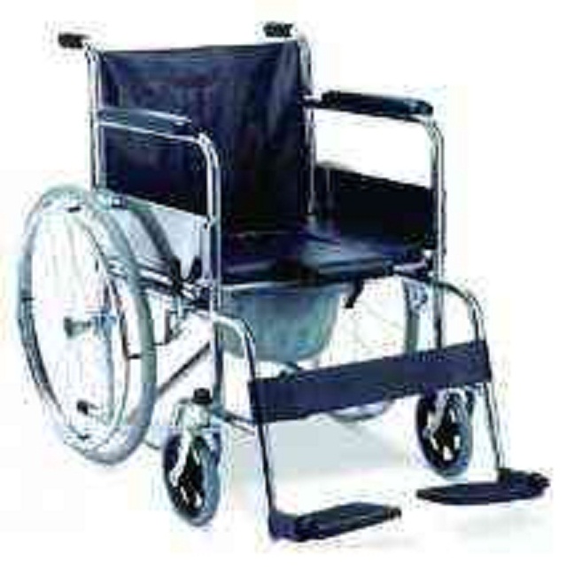 Commode Wheelchair Type Foldable 609