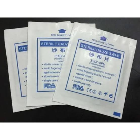 Gauze Non Steril 3 X 3 100`s