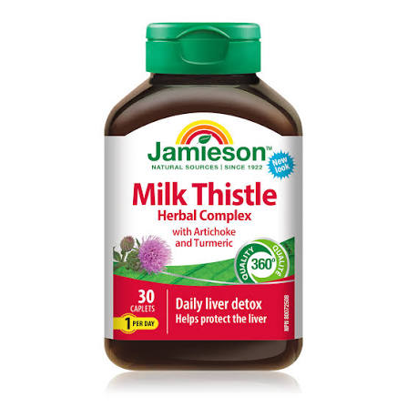 Jamieson Daily Liver Detox Caplets 30`s (Milk Thistle)
