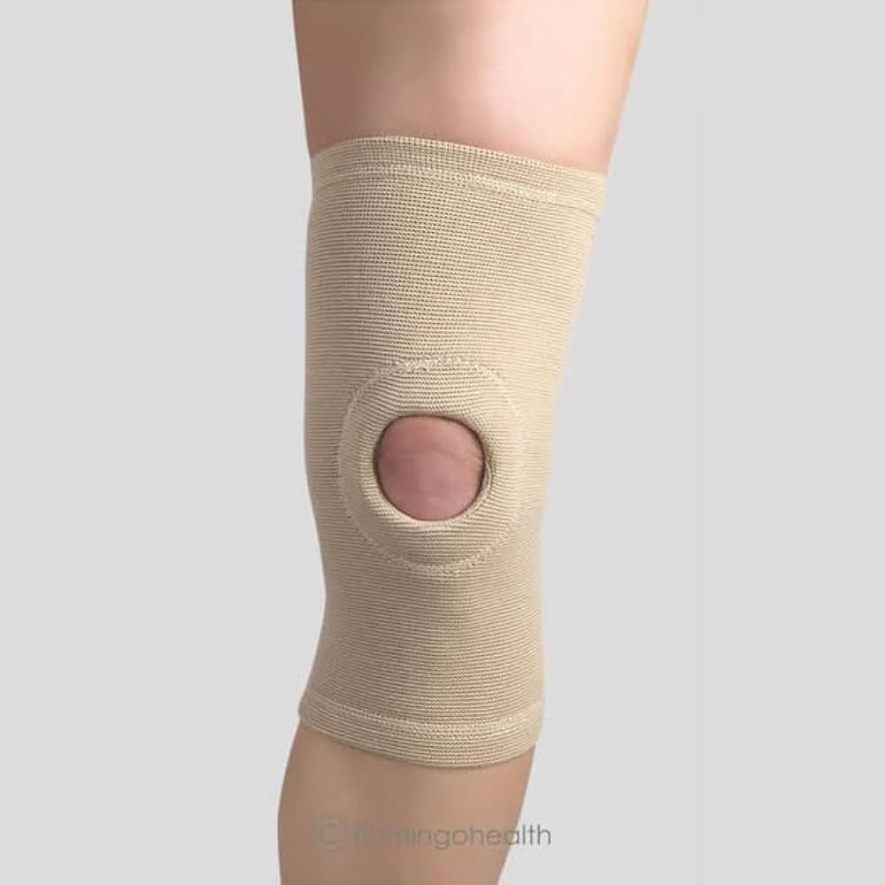 Flamingo Open Patella Knee Cap (Beige)- Xl